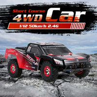 HKM-826323 1/12 Scale 4WD Remote Control Drifting Car Toy for Kids - Ready-to-Use Electric Vehicle Model