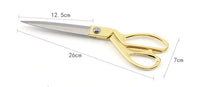 HKM-826579 Strong Stainless Steel 8 Inch Tailor Scissors for Cutting Fabric and More