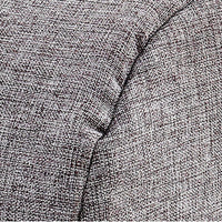HKM-826707 Pet Nest for Dogs and Cats, Beige and Gray Slippers, Soft Cloth, 46x35x30cm, Suitable for Pets Under 7.5kg