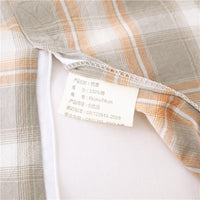 HKM-826707 Washed Cotton Pillowcase with Two Flounces - Soft Pure Cotton, Available in Single or Double Pack