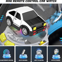 HKM-826899 Mini Electric Remote Control Car Watch for Kids - Perfect Parent-Child Racing Toy