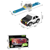 HKM-826899 Mini Electric Remote Control Car Watch for Kids - Perfect Parent-Child Racing Toy
