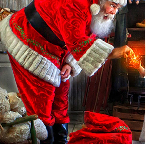 HKM-826899 Santa Claus Paint By Numbers Digital Painting Kit for Easy Home Decoration and Relaxation