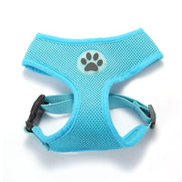 HKM-827091 Breathable Mesh Pet Chest Harness with Adjustable Traction Rope in Multiple Colors