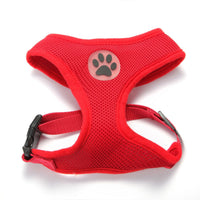 HKM-827091 Breathable Mesh Pet Chest Harness with Adjustable Traction Rope in Multiple Colors