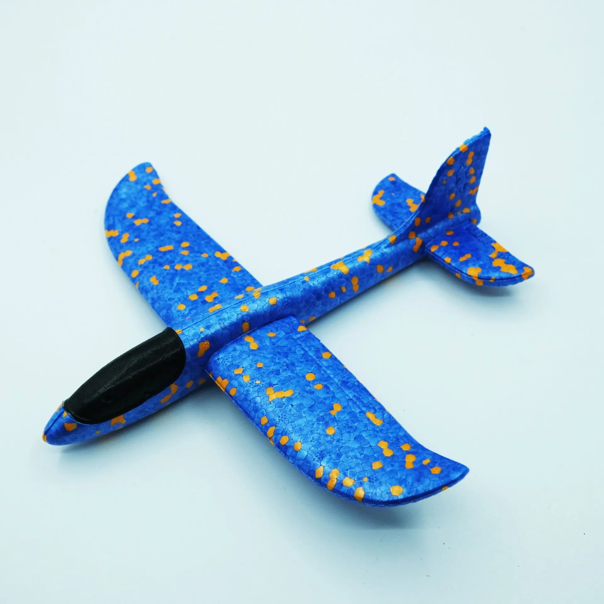 HKM-827155 Foam Glider Airplane with LED Light for Kids - Hand-Throw Flying Toy for Outdoor Fun