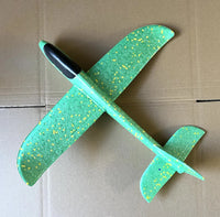 HKM-827155 Foam Glider Airplane with LED Light for Kids - Hand-Throw Flying Toy for Outdoor Fun