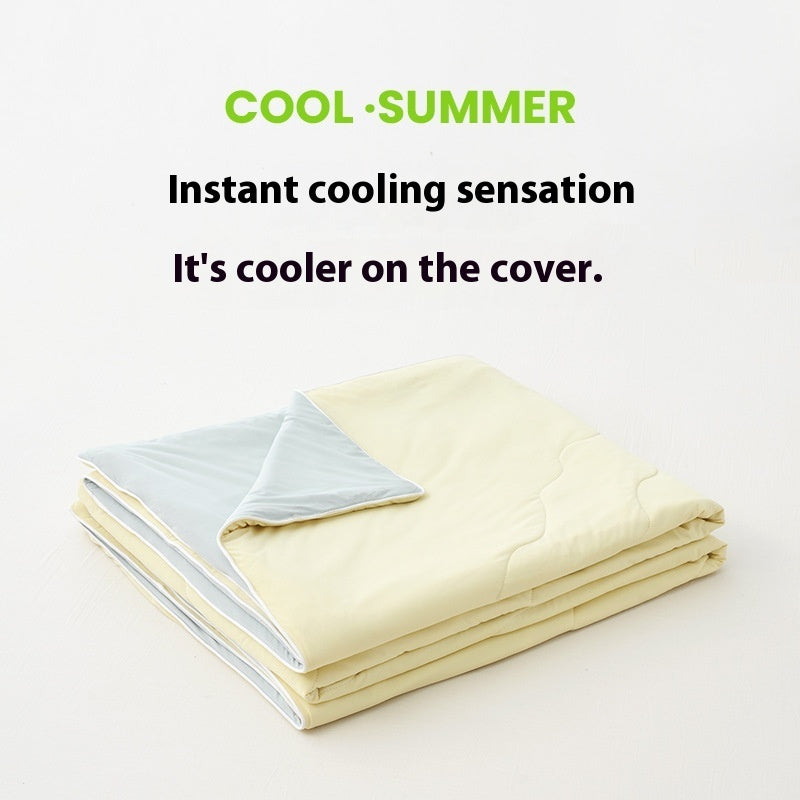 HKM-827219 Cool Touch Washable Summer Duvet - Lightweight Air Conditioner Quilt in Multiple Sizes