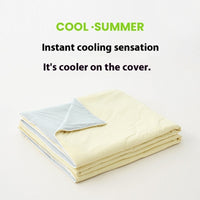 HKM-827219 Cool Touch Washable Summer Duvet - Lightweight Air Conditioner Quilt in Multiple Sizes