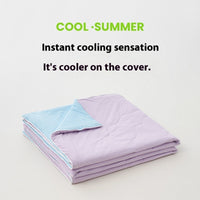 HKM-827219 Cool Touch Washable Summer Duvet - Lightweight Air Conditioner Quilt in Multiple Sizes