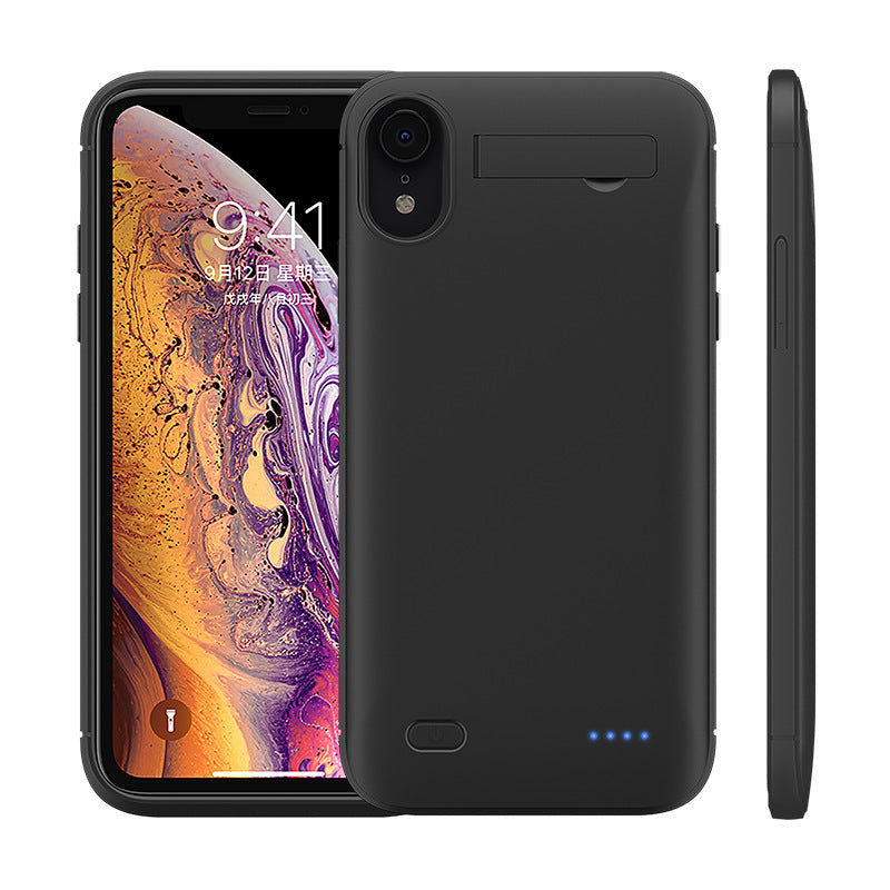 HKM-827283 iPhone-Compatible Slim Power Bank Case with Built-In Battery for Extended Standby