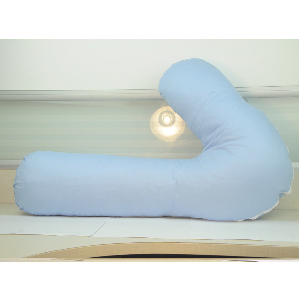 HKM-827347 V-Shaped Pregnancy Waist Pillow with Polyester Fiber Filling