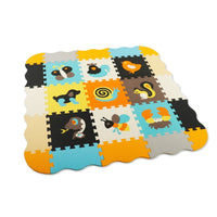 HKM-827603 Eco-Friendly Baby Crawling Play Mat - 9 Floor Mats with Edges and Corners, Ideal for Ages 2 Months and Up