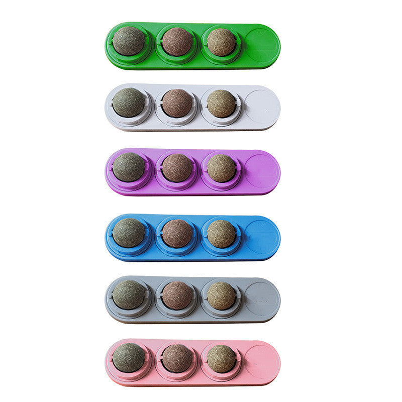HKM-827667 Licking Le Spinning Catnip Ball