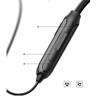 HKM-827795 Wireless Binaural Bluetooth Headset for Sports and Running with Neck Hanging Design