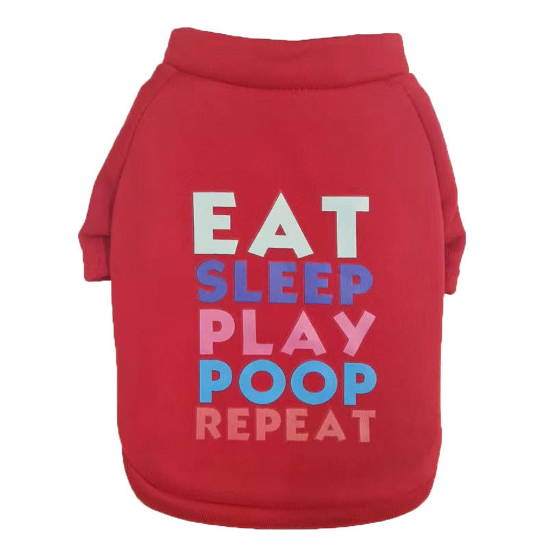 HKM-827923 Pet Fashion Thickened Sweater for Dogs - Available in Red, Black, Pink, Gray, Sizes XS to XXL