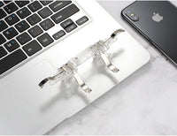 HKM-827923 Six-Finger Metal Button Gamepad for Smartphones - Ergonomic Game Joystick Accessory