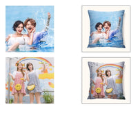 HKM-828115 Customizable Photo Napping Lumbar Pillow in Plush, Velvet, and Canvas