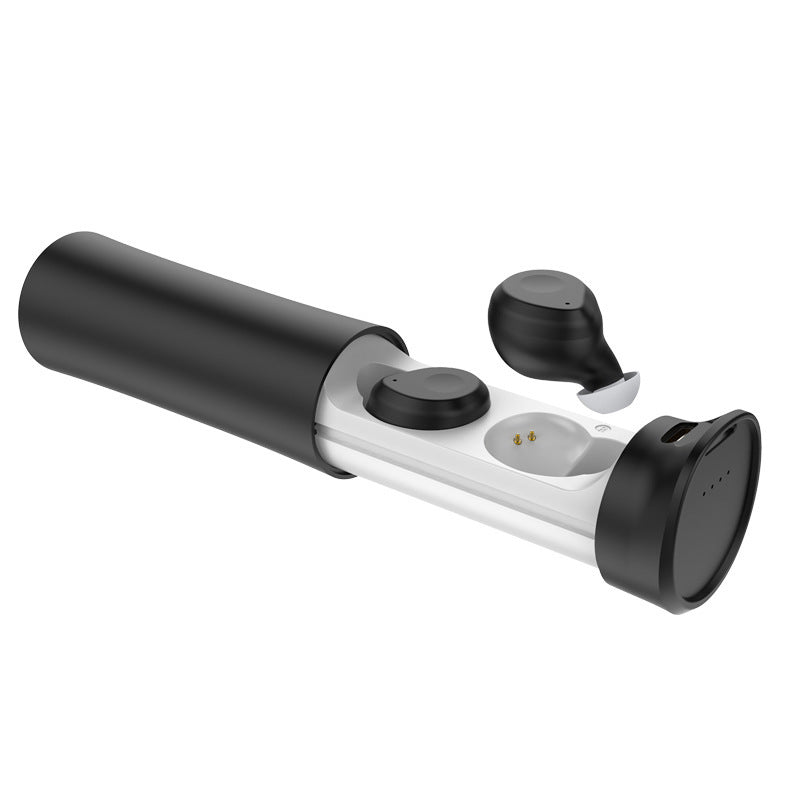 HKM-828115 Wireless Sports Headphones with Bluetooth 5.0, 15m Range, Earplug Design, 3-3.5 Hours Playtime