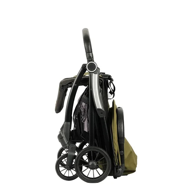 KTX-828243 Sturdy Green Baby Stroller with Durable Composite Fabric