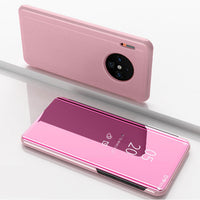HKM-828307 Mirror Leather Back Cover Case - PC Leather Business Style Protector