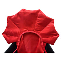 HKM-828371 Halloween Pet Bat Cloak and Hat Set - Red and Purple Devil Costumes for Dogs and Cats