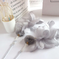 HKM-828371 Interactive Feather Cat Toy with Colorful Hair Ball and Teasing Stick