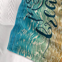 HKM-828371 Tropical Sea Turtle 3D Flannel Fleece Blanket - Soft Plush Throw for Bed, Sofa, Car - Multiple Sizes Available