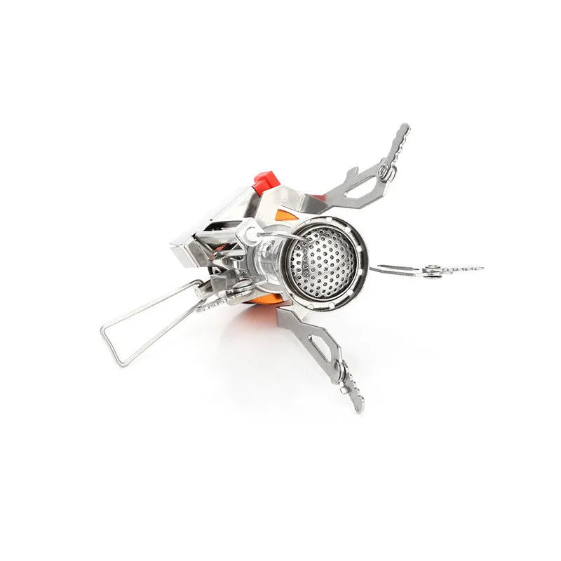 KTX-828563 Compact Portable Mini Gas Stove for Camping and Picnics - Lightweight and Easy to Carry
