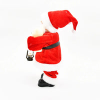 HKM-828627 Dancing Santa Claus Doll for Christmas Decorations - 30 CM Plush Stuffed Toy