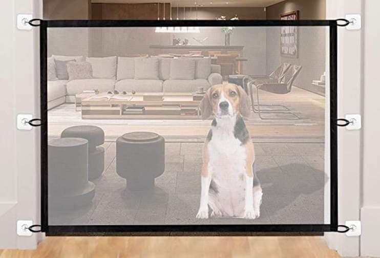 HKM-829651 Portable Folding Pet Isolation Net - Versatile Room Divider for Easy Access and Safety 72x100cm, 72x120cm, 72x180cm