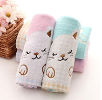 HKM-829779 Cotton Kitty Hand Towels – Cute and Absorbent Bathroom Essential