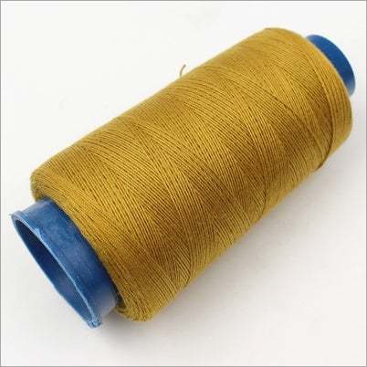 HKM-830035 Hand-Sewn 3-Ply Polyester Sewing Thread for Lightweight Fabrics