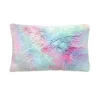 HKM-830035 Winter Warm Fluffy Long Plush and Velvet Pillow Case - 50x70cm Options Available