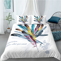 HKM-830163 Dream Catcher Digital Printing Three-Piece Quilt Cover Set in Modern Style