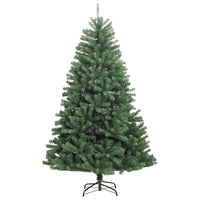HKM-830163 Foldable Artificial Christmas Tree with Stand, 120 cm Green PVC Design