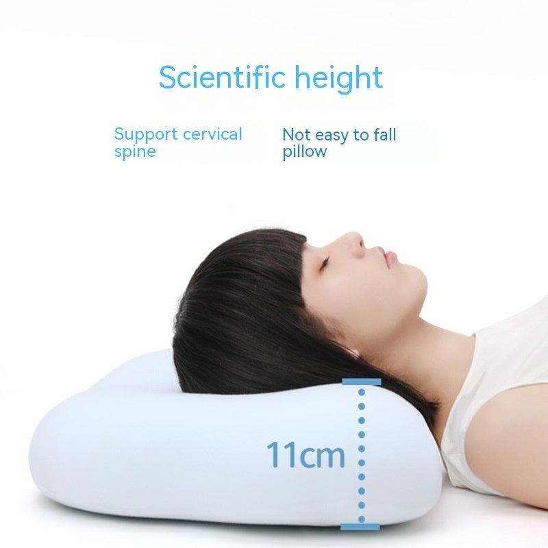 HKM-830163 Summer Cool Blue Memory Foam Pillow - Ergonomic Design for Comfort and Support