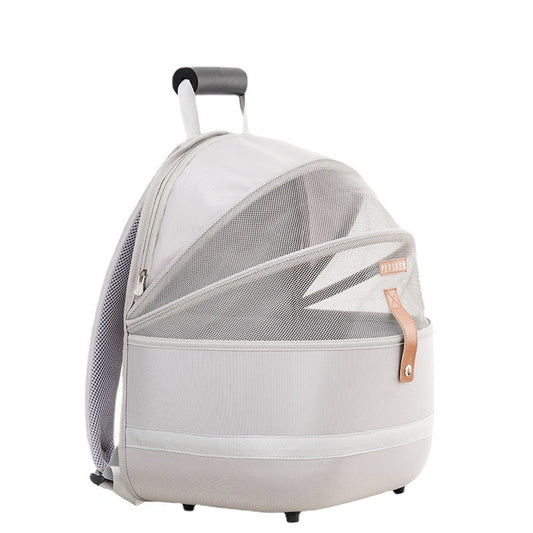 HKM-830547 Oversized Portable Pet Travel Backpack for Cats and Dogs