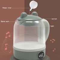 HKM-830611 Electric Steam Kettle Playset for Kids - Educational Kitchen Toys for Role-Playing