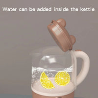 HKM-830611 Electric Steam Kettle Playset for Kids - Educational Kitchen Toys for Role-Playing