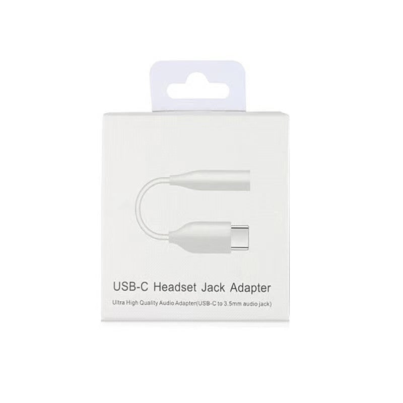 HKM-830739 High-Quality 3.5mm Digital Decoding DAC Audio Cable - 95cm, White & Black, TPE Wire