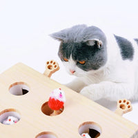 HKM-830803 Interactive Cat Scratcher Toy with Pop-Up Feature for Engaging Play and Scratching Activities