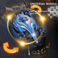 HKM-830931 Electric Stunt Remote Control Formula Racing Car - Spinning Drift Truck for Kids 5+ - Ready-to-Go Toy Vehicle