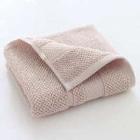 HKM-830931 Thick Cotton Embroidered Towel - 35x75 cm, Soft and Highly Absorbent, Available in Multiple Colors