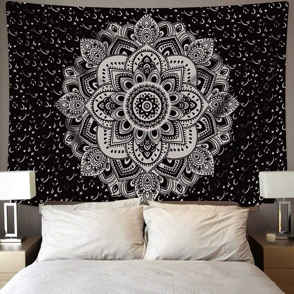 HKM-831059 Rectangular Polyester and Cotton Beach Towel and Blanket Tapestry