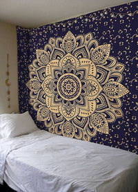 HKM-831059 Rectangular Polyester and Cotton Beach Towel and Blanket Tapestry