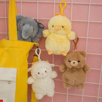 HKM-831187 Custom Soft Plush Little Yellow Duck Stuffed Animal, Adorable Baby Toy for All Ages, 11CM-30CM