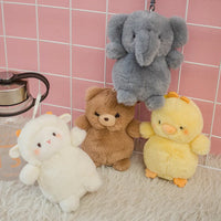 HKM-831187 Custom Soft Plush Little Yellow Duck Stuffed Animal, Adorable Baby Toy for All Ages, 11CM-30CM