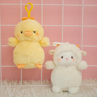 HKM-831187 Custom Soft Plush Little Yellow Duck Stuffed Animal, Adorable Baby Toy for All Ages, 11CM-30CM