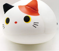 HKM-831187 Cute Cat Doll Waist Pillow - Soft Animal Cushion, 30x30x27cm, Nylon & Spandex Blend